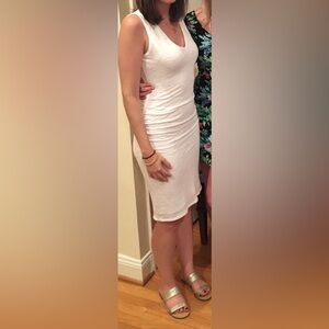 Velvet by Graham & Spencer White Jersey Dress - Size M